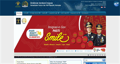 Desktop Screenshot of imigrasi.go.id